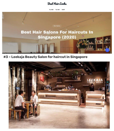 Best Hair Looks - Best Hair Salons for Haircuts in Singapore 2020