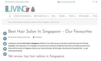 Expat Living - Best Hair Salon in Singapore - Our Favourites