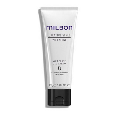 Milbon Wet Shine Gel Cream 8 150g-Leekaja Beauty Salon | Best Hair Salon Singapore